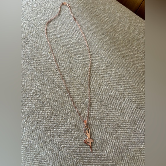 Rose Gold Ballerina in Light up Heart Box - Picture 2 of 6